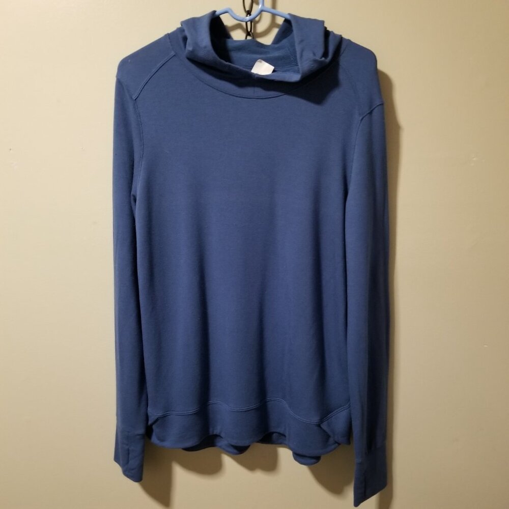 Athletic Blue Hoodie Long Sleeve M (8-10)